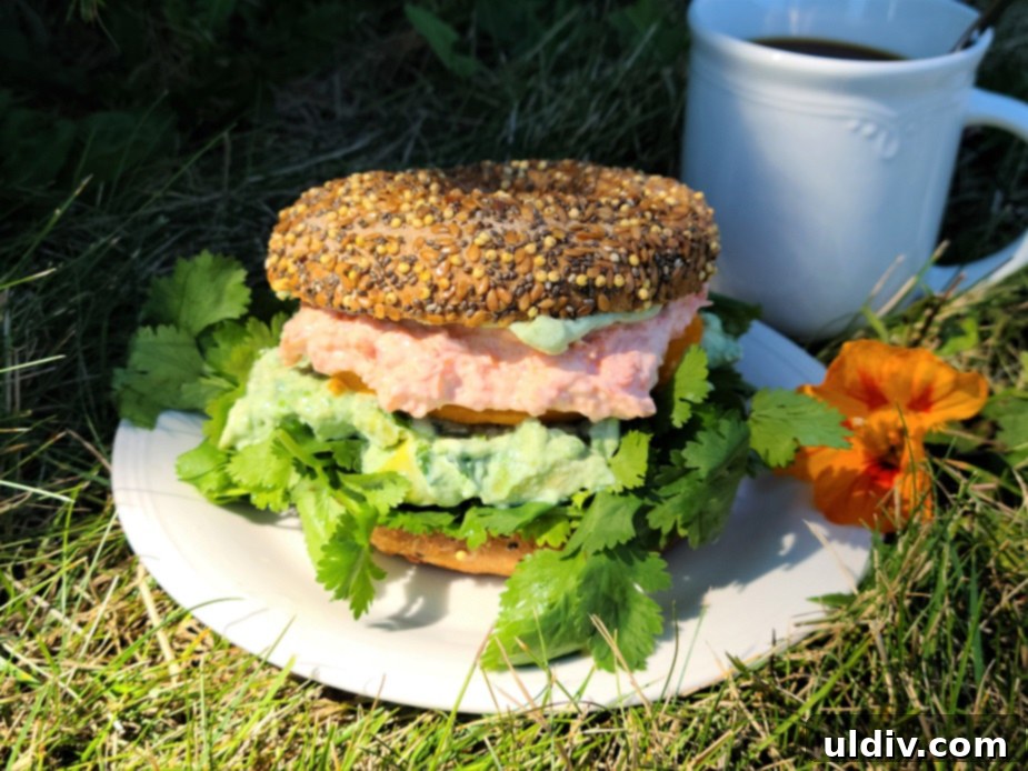 Vegan Favorites for World Vegan Month and Beyond 9 Close-up of Bagel Ingredients