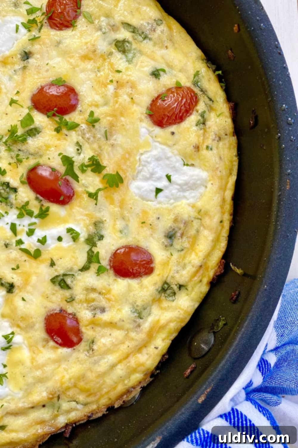 Effortless Baked Frittata 8 edge of recipe for baked frittata
