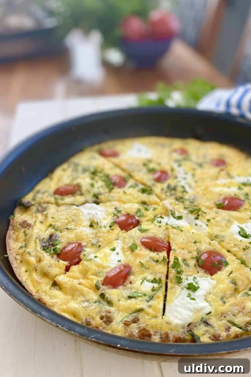 Effortless Baked Frittata 9 whole recipe for baked frittata