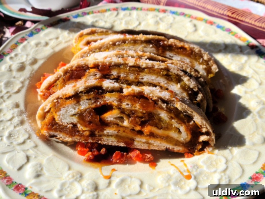 Vegan Pumpkin Papaya Strudel A Modern Family Favorite 6 Baked Vegan Pumpkin and Papaya Strudel