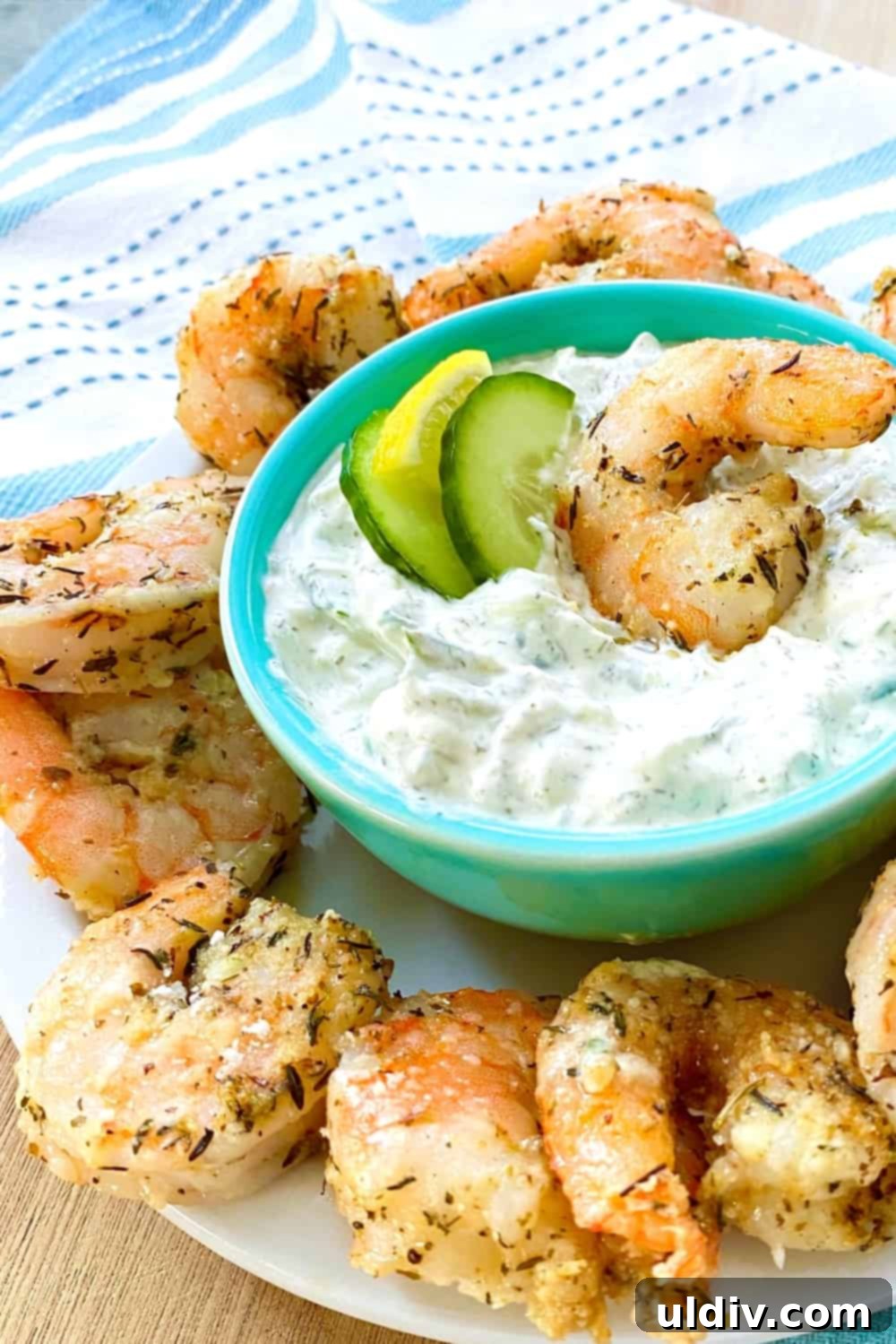 Versatile Easy Tzatziki Sauce 8 tzatziki with Parmesan shrimp