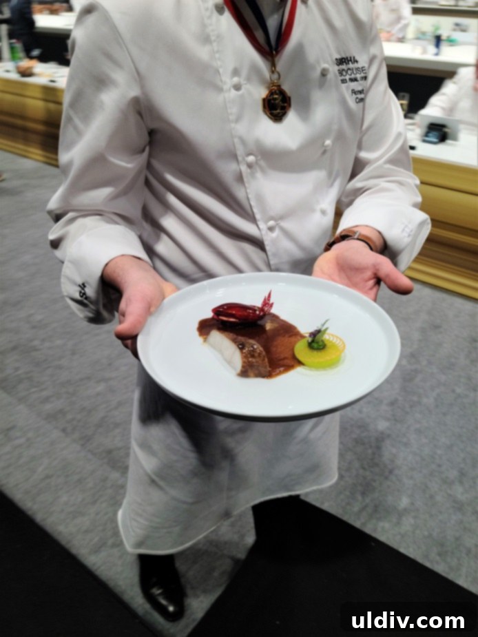 Norway’s elegant plated platter entry showcasing refined culinary techniques