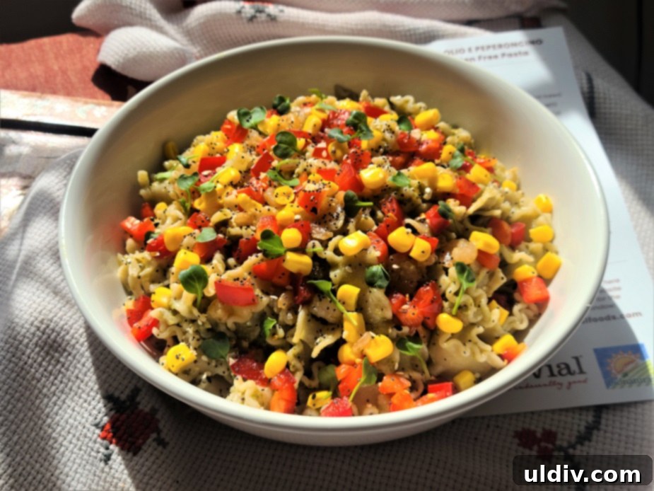 National Nutrition Month Healthy Habits for a Healthy Year 12 Another view of the Jovial Foods pasta salad