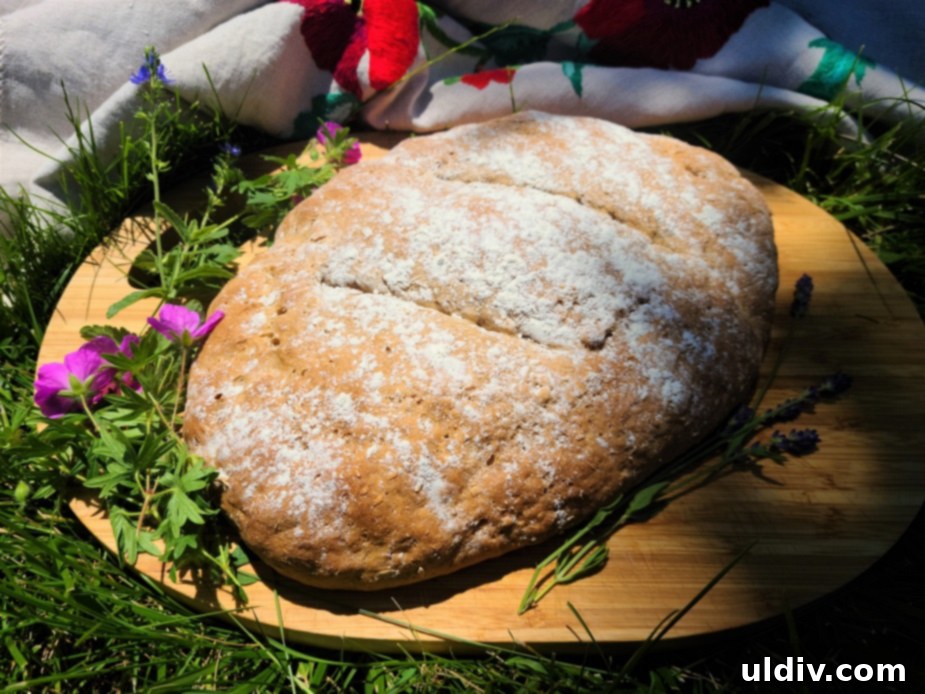 National Nutrition Month Healthy Habits for a Healthy Year 18 Homemade rye bread loaf