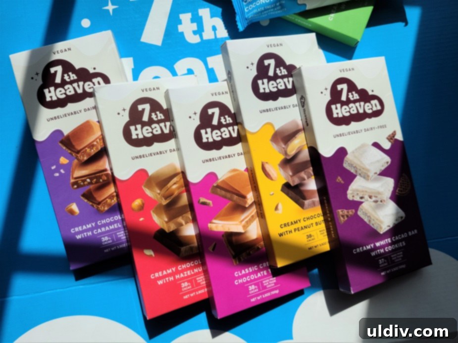 June's Table: Where Light Meets Lavish 12 Sustainable Vegan Chocolate by 7th Heaven