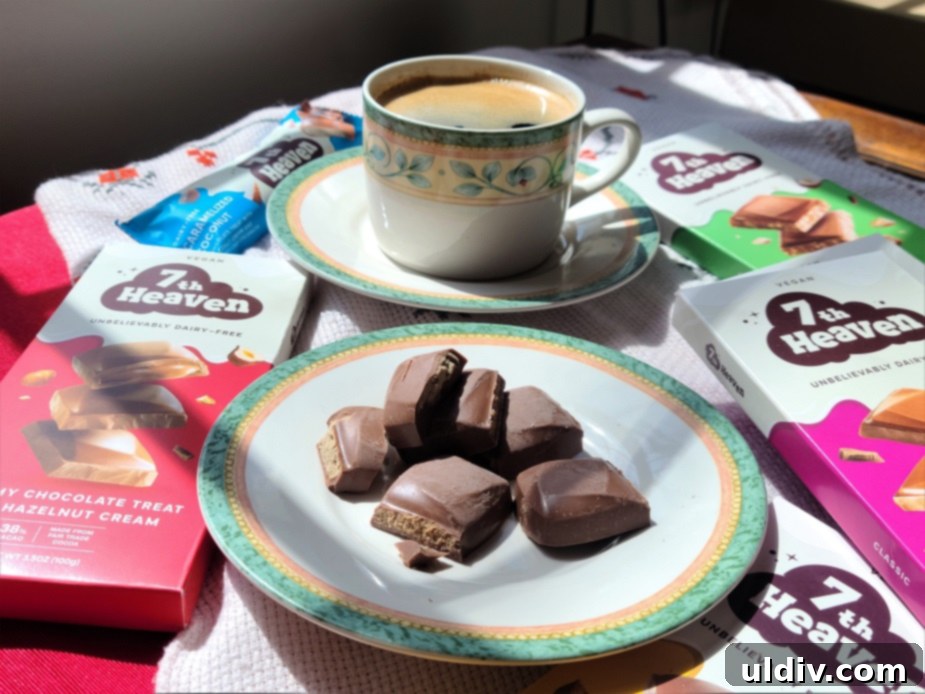 June's Table: Where Light Meets Lavish 14 Pairing 7th Heaven Vegan Chocolate with Coffee