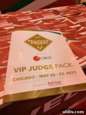 Experiencing and Evaluating the 2023 National Restaurant Association Show 13 A view inside the Bellavita Italian Pavilion, showcasing various Italian food products and branding