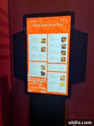 Experiencing and Evaluating the 2023 National Restaurant Association Show 17 Another image of restaurant technology, possibly a self-ordering kiosk or a different robot model