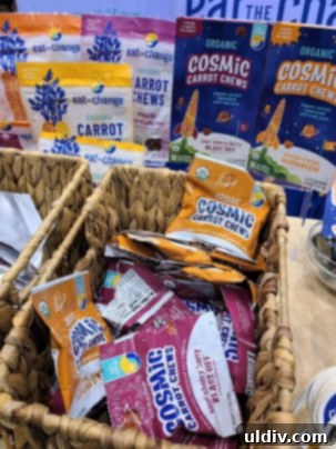 Experiencing and Evaluating the 2023 National Restaurant Association Show 18 Eat the Change wholesome snacks on display