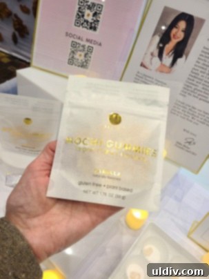 Unwrap Pure Joy: The 2023 Sweet & Snack Spectacle 15 Issei Mochi Gummies display