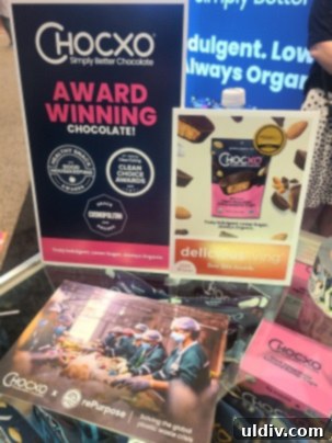 Unwrap Pure Joy: The 2023 Sweet & Snack Spectacle 10 Chocxo product packaging