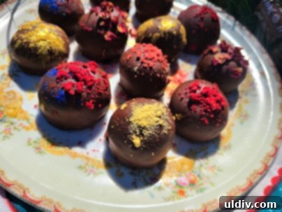 El Yucateco's New Hot Sauces: Versatile Delights from the King of Flavor 11 Hand reaching for one of the vegan truffles, showcasing their inviting texture