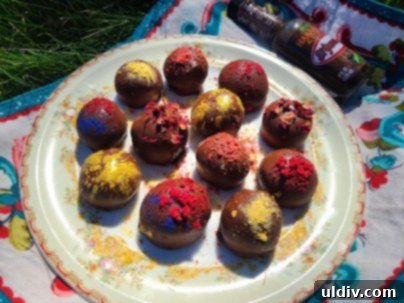 El Yucateco's New Hot Sauces: Versatile Delights from the King of Flavor 8 A closer look at the perfectly formed and decorated vegan truffles