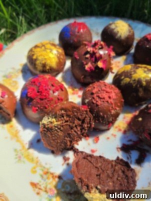 El Yucateco's New Hot Sauces: Versatile Delights from the King of Flavor 9 Close-up of a truffle showing its rich chocolate coating and delicate decorations