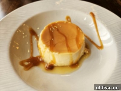 Marina's Bistro and Rum Bar A Spectacular Puerto Rican Flavor Adventure 11 Exquisite Flan De Caramelo, a silky-smooth caramel custard dessert at Marina's Bistro