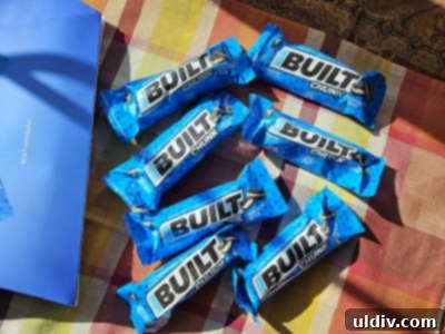 November's Harvest: Recipes, Thanksgiving Stuffing & Seasonal Picks 20 Close-up of a BUILT protein bar
