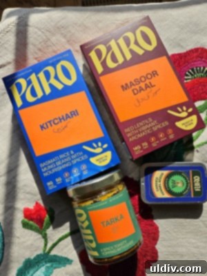 November's Harvest: Recipes, Thanksgiving Stuffing & Seasonal Picks 9 Paro's Masoor Daal meal kit