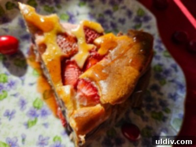 Burnt Basque cheesecake with berries and Tannenbaum's hot sauce