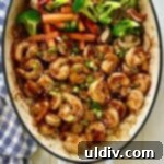 hibachi shrimp and veggies.