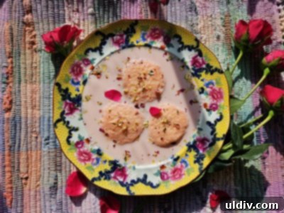 Effortless No Bake Rasmalai Bliss 4 Three servings of homemade rasmalai in small bowls, garnished with nuts