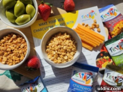 National Nutrition Month 2024: Your Guide to Healthier Living 17 Charcuterie board with Festive Chickpeas