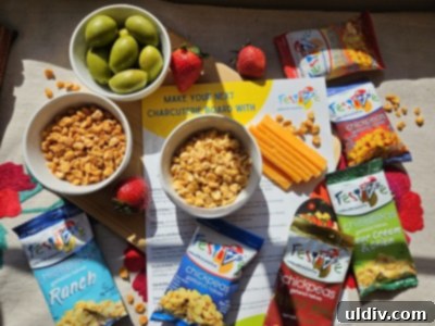 National Nutrition Month 2024: Your Guide to Healthier Living 18 Another view of a charcuterie board with Festive Chickpeas