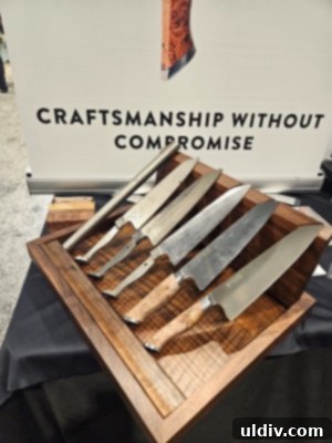 Inspired Home Show 2024 Leading the Sustainable Home Revolution 27 Artisan showcasing STEELPORT knife