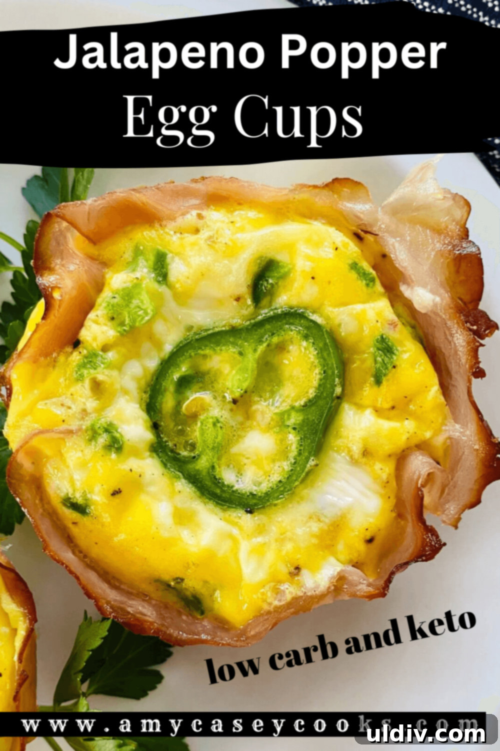 Cheesy Jalapeno Egg Popper Bites 11 1 jalapeno popper egg cup.