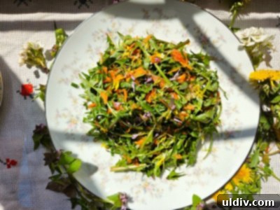Dandelion Dining Reimagined 10 A steaming cup of dandelion tea with fresh dandelion flowers and leaves beside it, creating a serene and healthy scene.