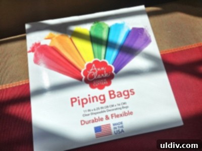 Blossoming Bakes with Ann Clark 9 Assortment of Ann Clark piping bags