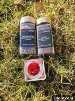 May's Top Product Picks 10 Various Heray Spice products, including new spices in elegant packaging.