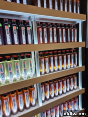 Exploring the 2024 Specialty Coffee Expo: My Takeaways 19 SHOTT beverage syrups display
