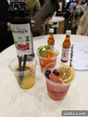 Exploring the 2024 Specialty Coffee Expo: My Takeaways 21 Monin Ube Syrup bottle