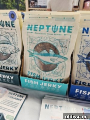 Neptune fish jerky products