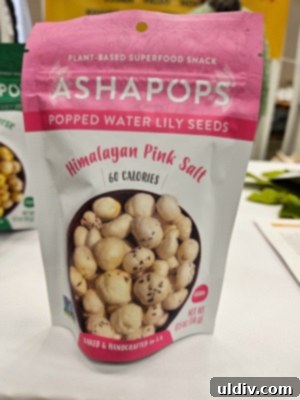AshaPops water lily seed snacks