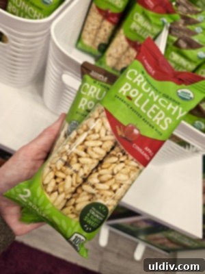 Crunchy Rollers rice snacks