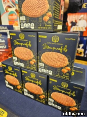 Another image of products and people at the Sweets & Snacks Expo