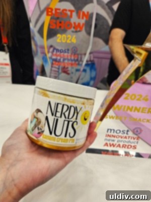 Nerdy Nuts Avalanche Peanut Butter Treat award winner