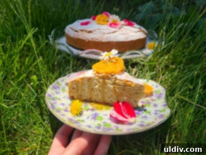 Summer Baking Bliss 3 Close-up view of the warm, golden-hued spice cake with a perfectly textured crust