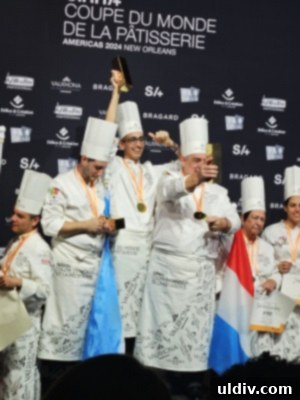 Award ceremony for Pastry World Cup Americas