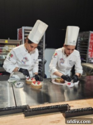 Competitors at Pastry World Cup Americas