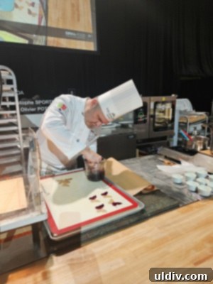 Intricate pastry creations