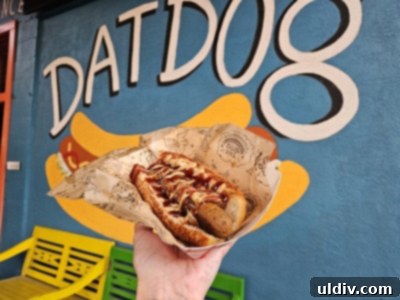 Big Easy Bites My Food Adventure 13 Dat Dog Menu Variety