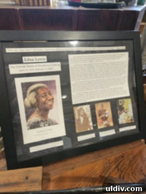 Southern Culinary and Drink Museum 17 Exhibit celebrating Chef Edna Lewis