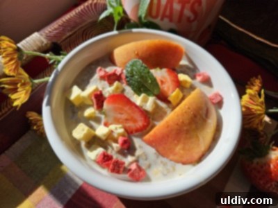 Creamy Strawberry Protein Bliss 7 The last spoonful of a delicious bowl of protein oats