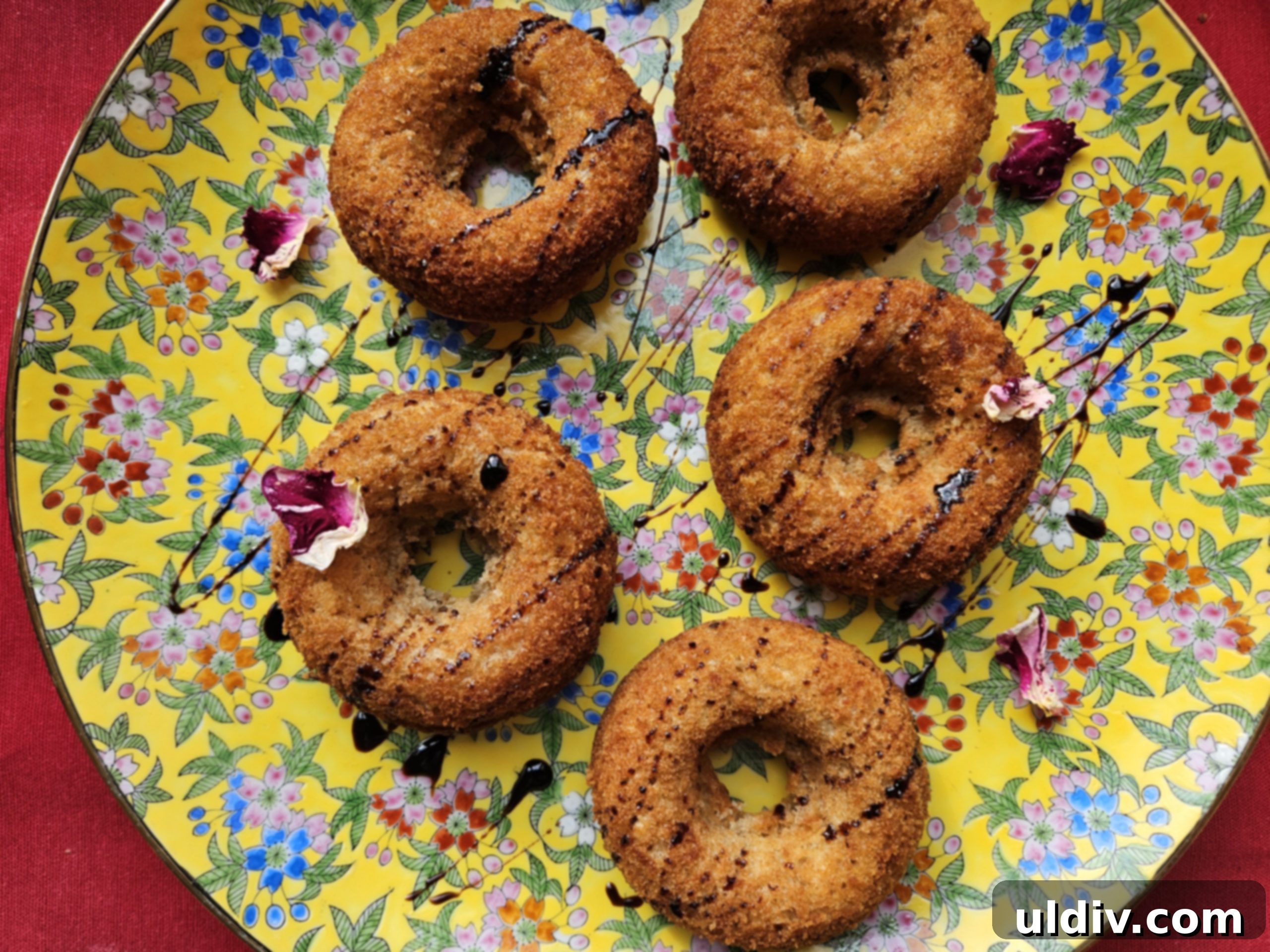 Beyond the Spoon: Creative Ways to Use Blackstrap Molasses 2 Freshly baked pumpkin donuts, ready to be drizzled with blackstrap molasses, inviting a healthy and delicious start to the day.