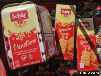 Sleigh Your Shopping: My 2024 Holiday Gift Guide 14 Schär gluten-free panettone with festive packaging