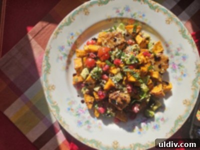 Sleigh Your Shopping: My 2024 Holiday Gift Guide 22 Colorful salad with roasted sweet potatoes, avocado, and Ponti balsamic glaze