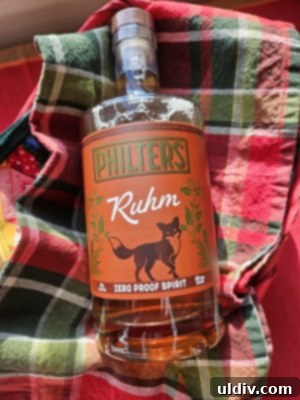 Sleigh Your Shopping: My 2024 Holiday Gift Guide 26 Philters Ruhm non-alcoholic spirit bottle