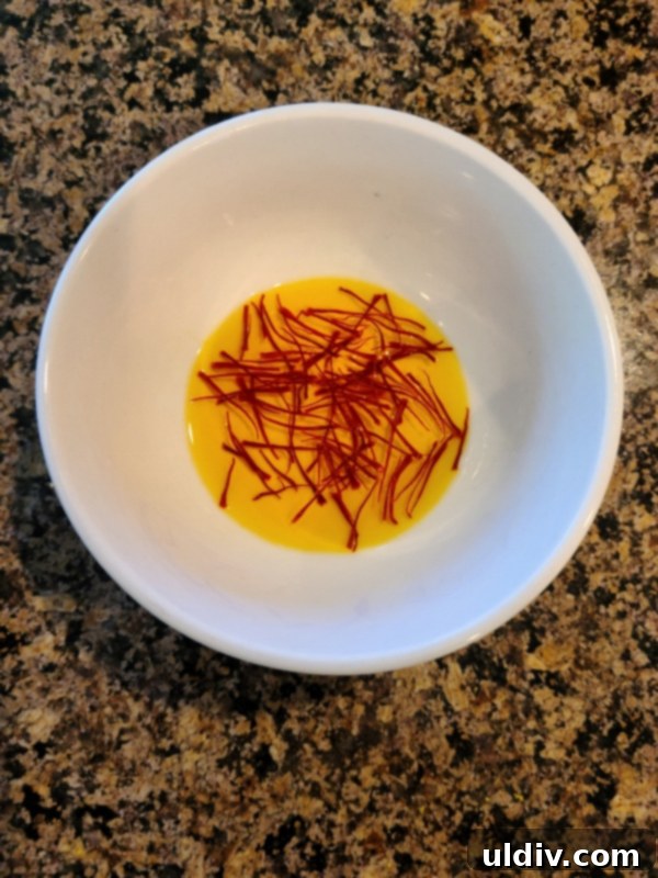 2025 A Storytelling Renaissance 6 Saffron-infused spice cake, a reimagined family heirloom recipe